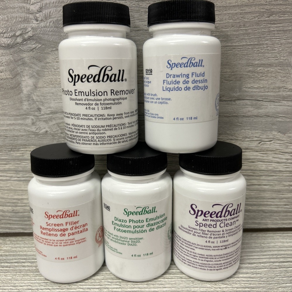 Speedball Screen Printing Lot Kit New! (E4)
